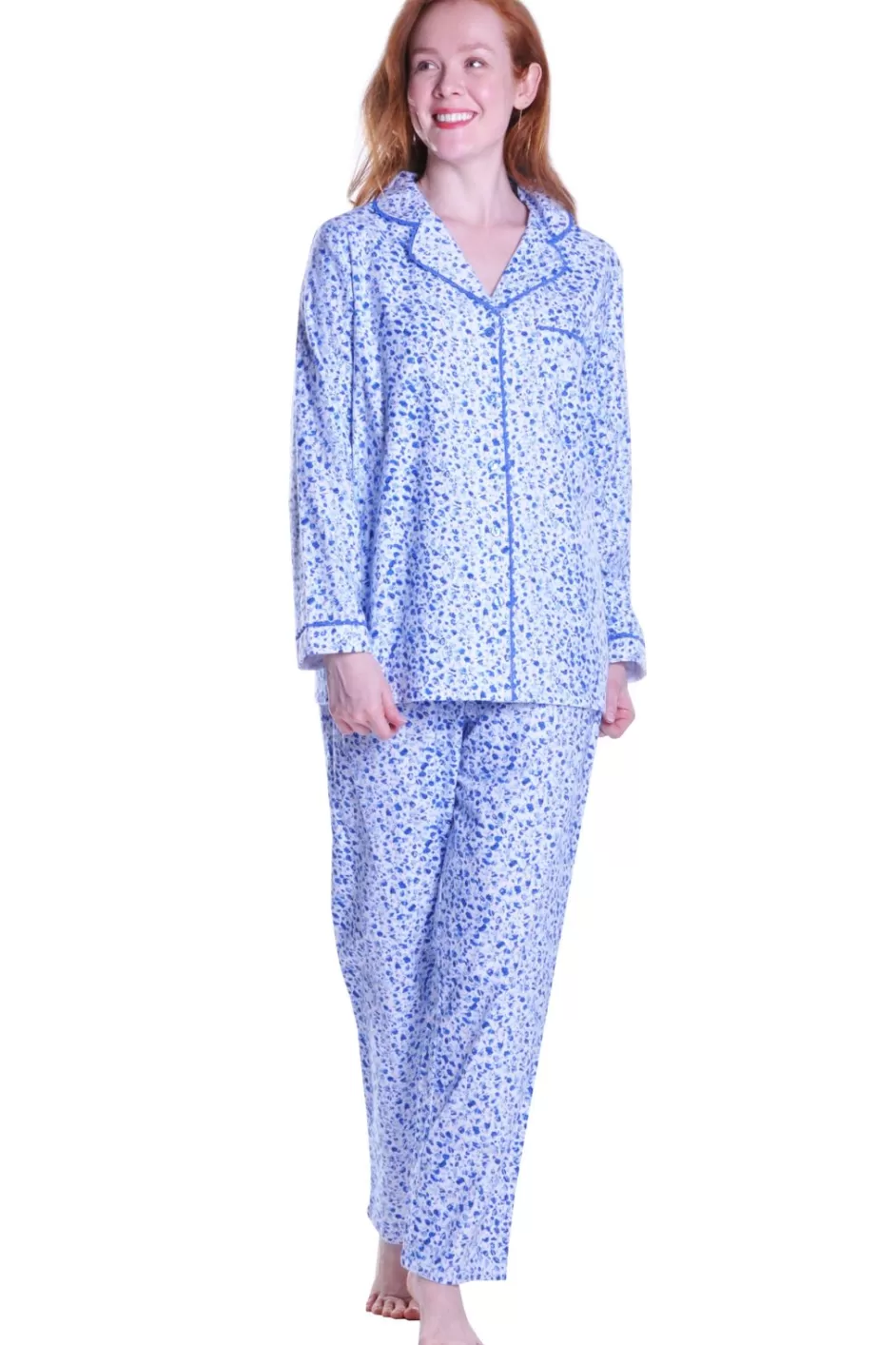Shop Flannel Long Sleeve Pajama Set Pajamas