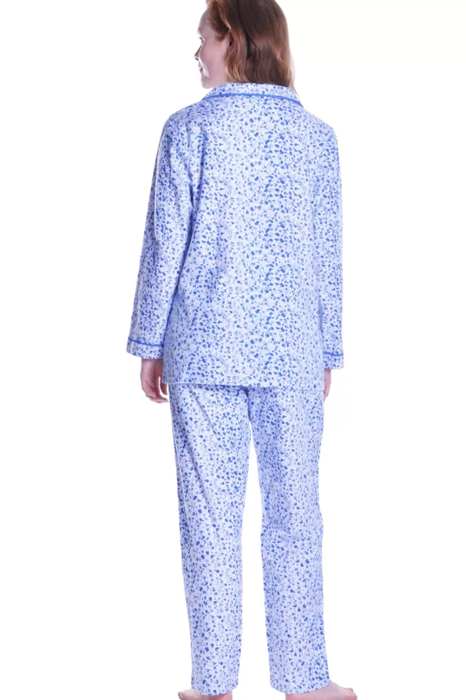Shop Flannel Long Sleeve Pajama Set Pajamas