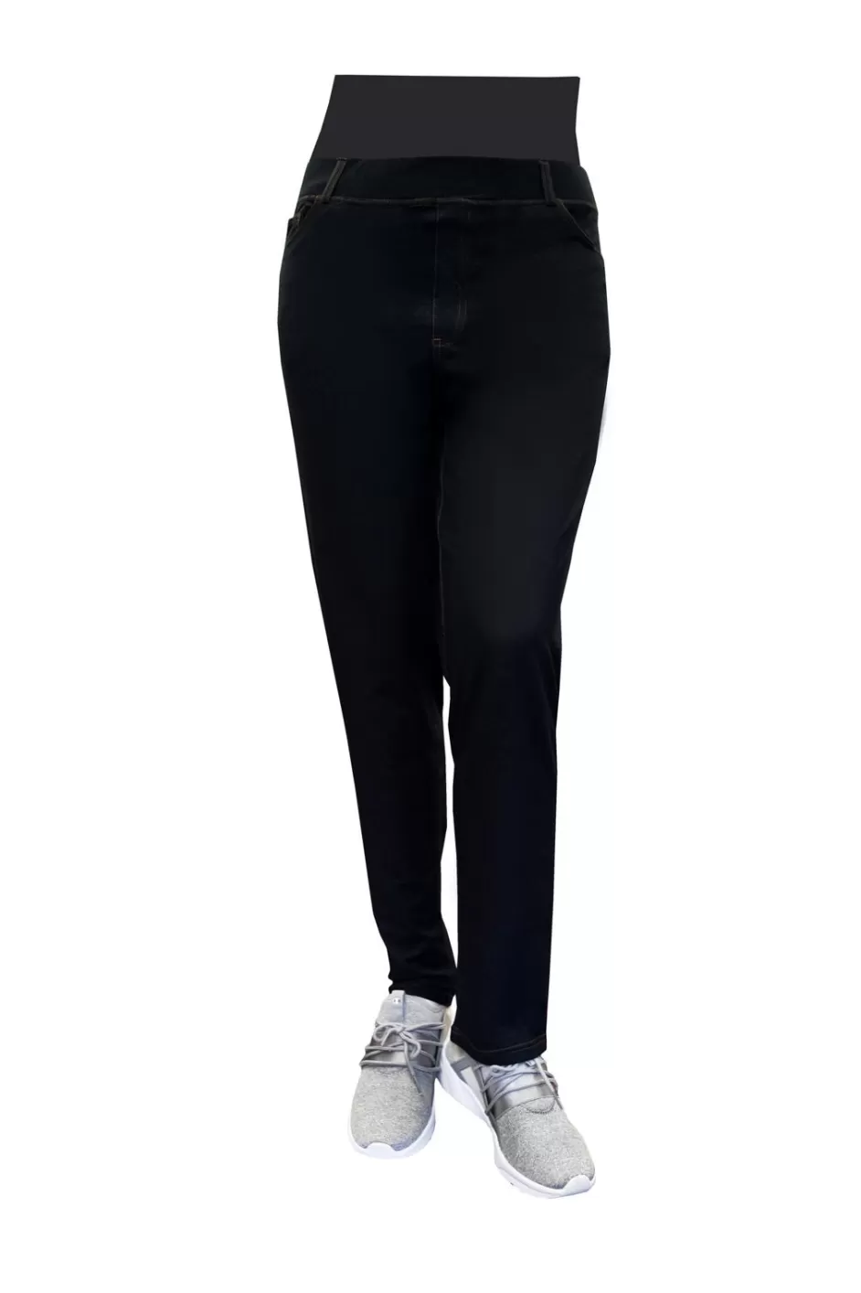 Hot La Cera Plus Size Stretch Knit Jegging Plus Bottoms