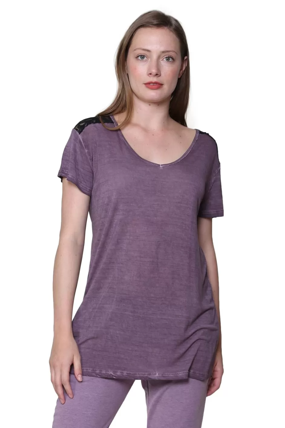Fashion Soft & Supple V-Neck Knit Top Tops