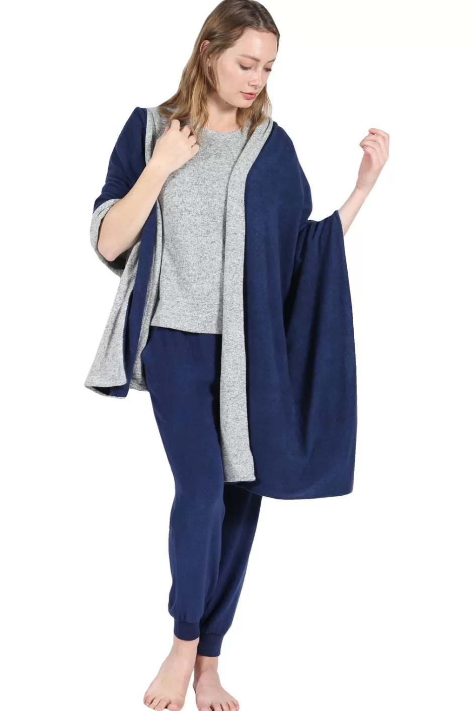 Store The Comfort Collection Reversible Shawl Tops