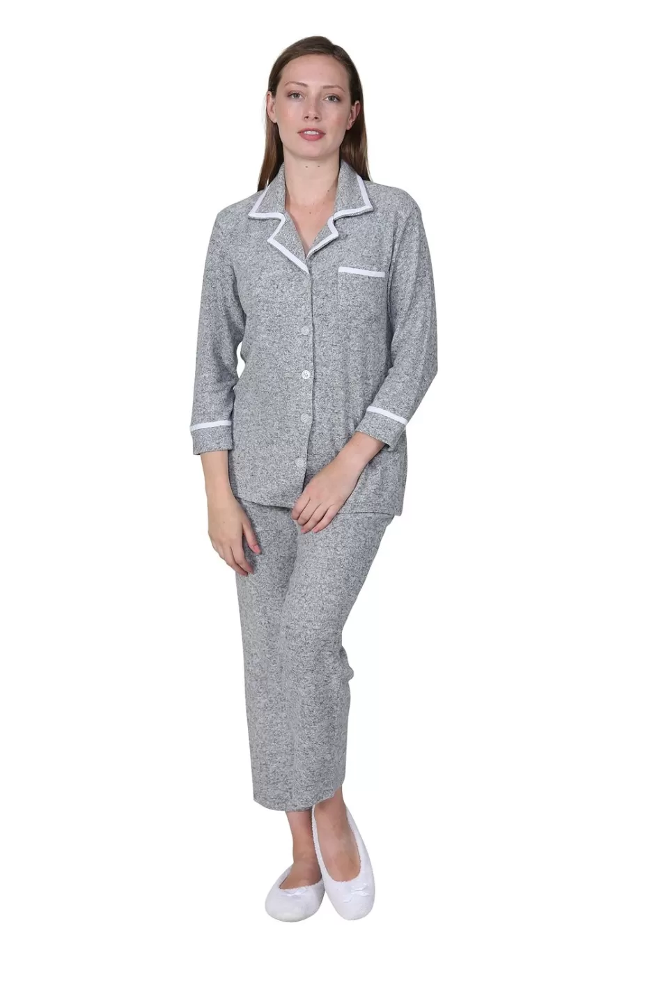 New The Comfort Collection Tailored Pj Set Sleepwear